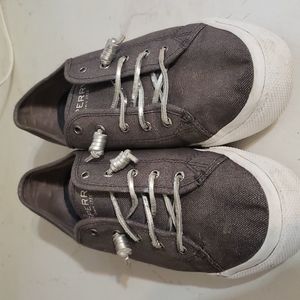 Sperry top sider sky sail metallic grey